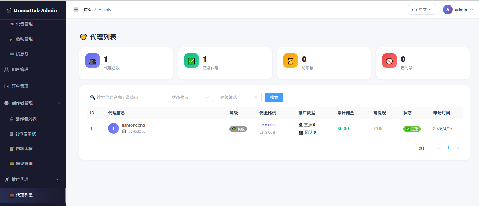 P034 海外短剧系统产品