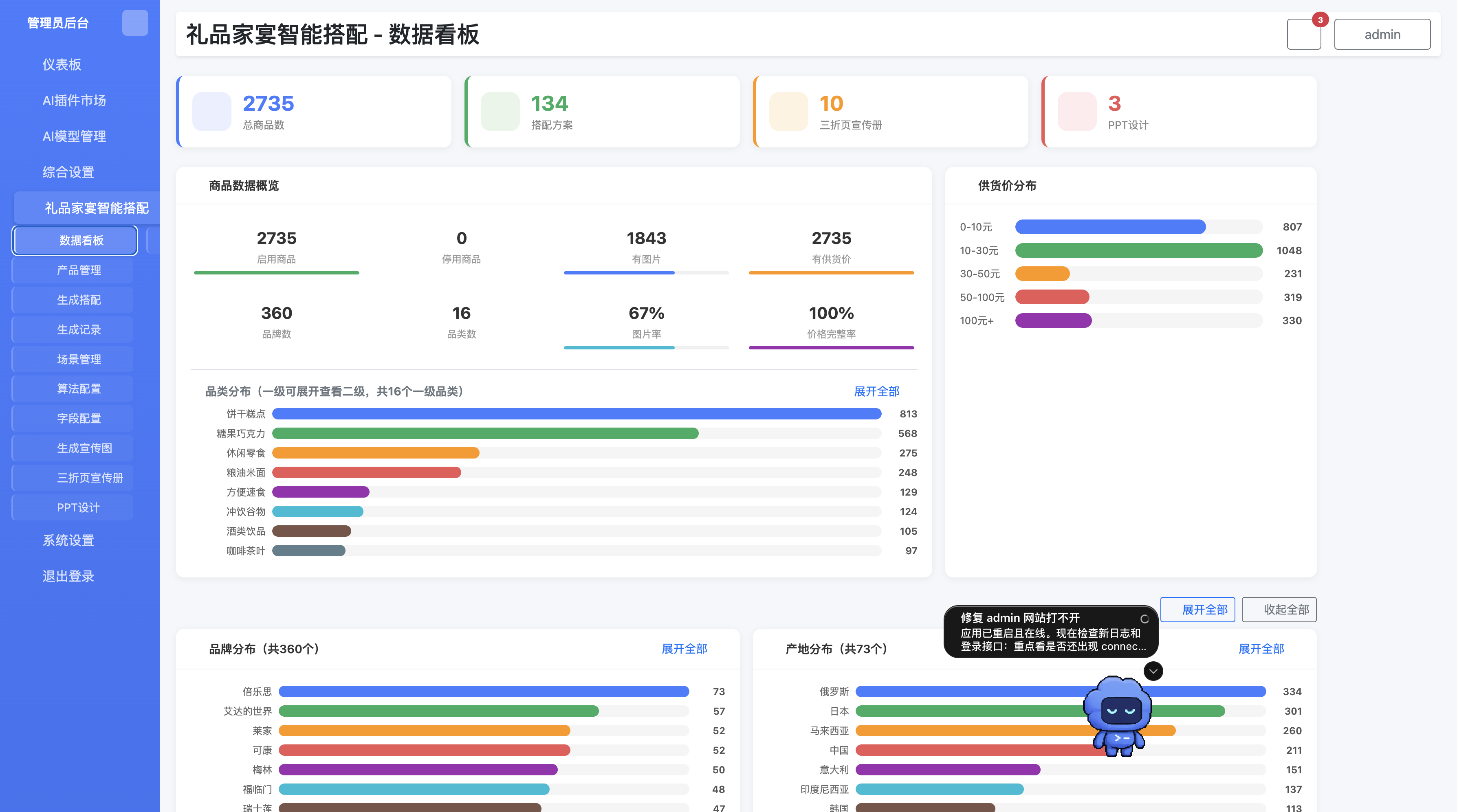 P032 零售礼品AI智能搭配系统
